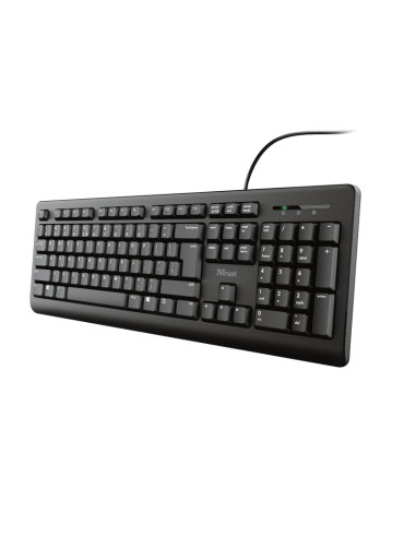 Trust TK-150 teclado Universal USB QWERTY Español Negro