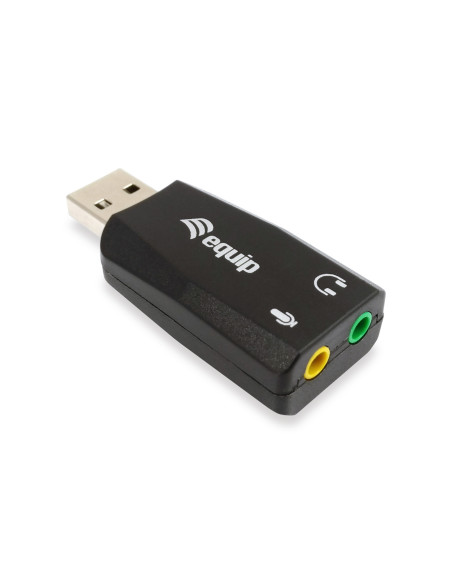 Equip 245320 base para portátil y replicador de puertos USB tipo A Negro