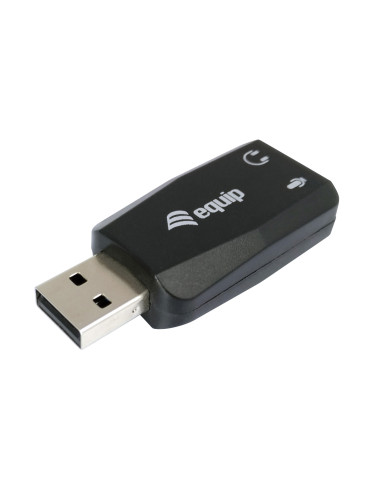 Equip 245320 base para portátil y replicador de puertos USB tipo A Negro