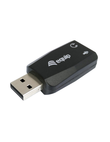 Equip 245320 base para portátil y replicador de puertos USB tipo A Negro