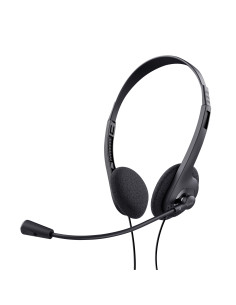 Trust 24659 auricular y casco Auriculares Alámbrico Diadema Llamadas Música Negro 2