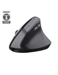 Trust Bayo II ratón Médico mano derecha RF inalámbrico Óptico 2400 DPI