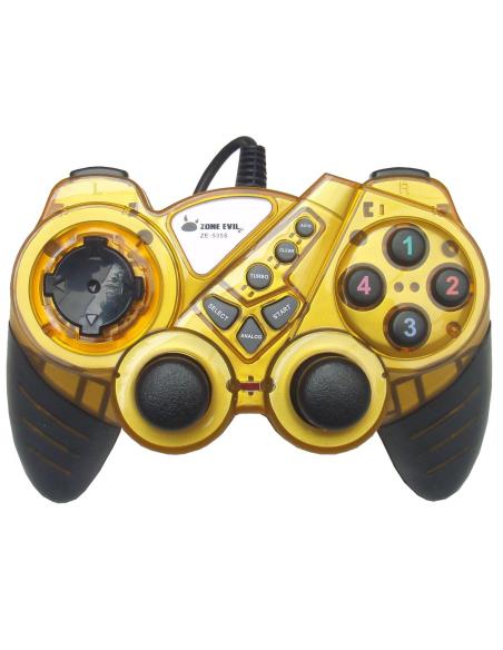 ZONE EVIL ZE-535S YELLOW ELITE GAMEPAD AMARILLO