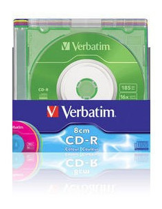 Verbatim CD-R 8cm Colour 210 MB 24x 5 pieza(s)