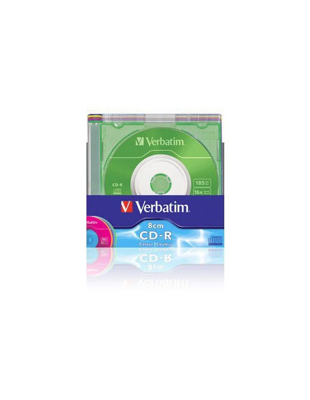 Verbatim CD-R 8cm Colour 210 MB 24x 5 pieza(s)