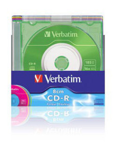 Verbatim CD-R 8cm Colour 210 MB 24x 5 pieza(s) 2