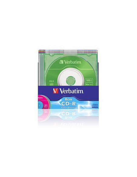 Verbatim CD-R 8cm Colour 210 MB 24x 5 pieza(s)