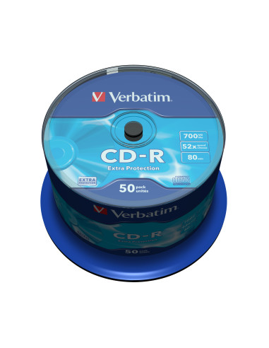 Verbatim CD-R Extra Protection 700 MB 52x 50 pieza(s)
