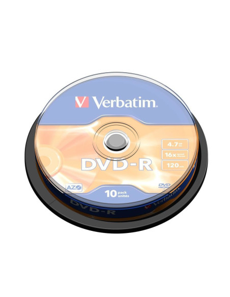 Verbatim DVD-R Matt Silver 4,7 GB 10 pieza(s)