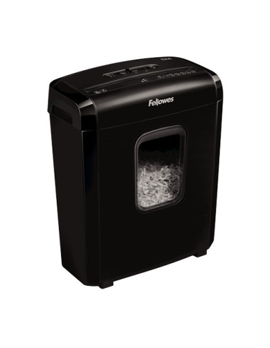 Fellowes Powershred 6M triturador de papel Microcorte Negro