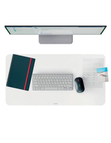 Leitz 53810003 protector de escritorio Cloruro de polivinilo (PVC) Transparente