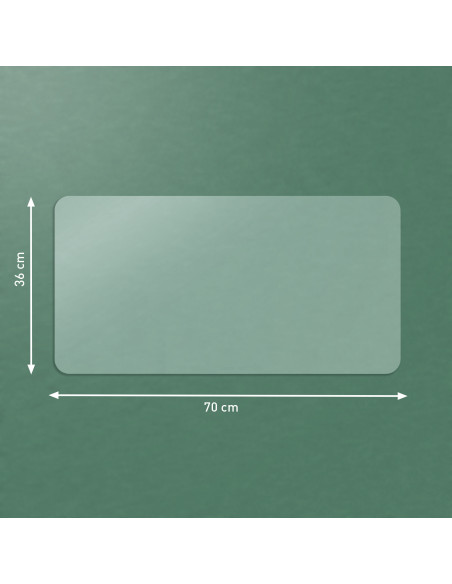 Leitz 53810003 protector de escritorio Cloruro de polivinilo (PVC) Transparente