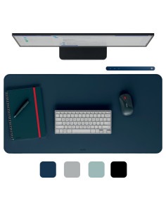 Leitz 53820068 protector de escritorio Cloruro de polivinilo (PVC) Azul oscuro