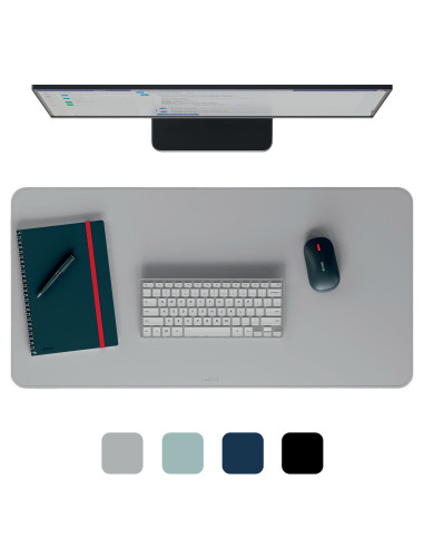 Leitz 53820085 protector de escritorio Cloruro de polivinilo (PVC) Gris