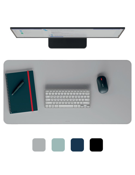 Leitz 53820085 protector de escritorio Cloruro de polivinilo (PVC) Gris