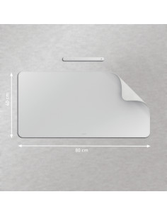 Leitz 53820085 protector de escritorio Cloruro de polivinilo (PVC) Gris 2