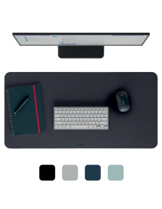 Leitz 53820095 protector de escritorio Cloruro de polivinilo (PVC) Negro