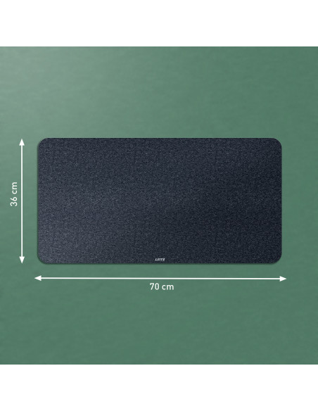 Leitz 53830089 protector de escritorio Sentido Gris Oscuro