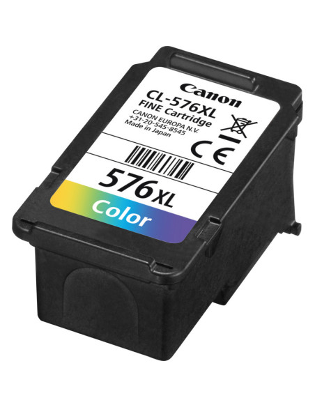 Canon CL-576XL cartucho de tinta 1 pieza(s) Original Alto rendimiento (XL) Magenta, Amarillo, Cian