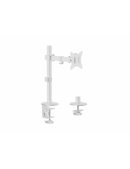 Equip Soporte de escritorio articulado para monitor de 17«-32», blanco