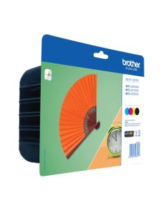 Brother LC-129XLVALBP cartucho de tinta 4 pieza(s) Original Negro, Cian, Granate, Amarillo