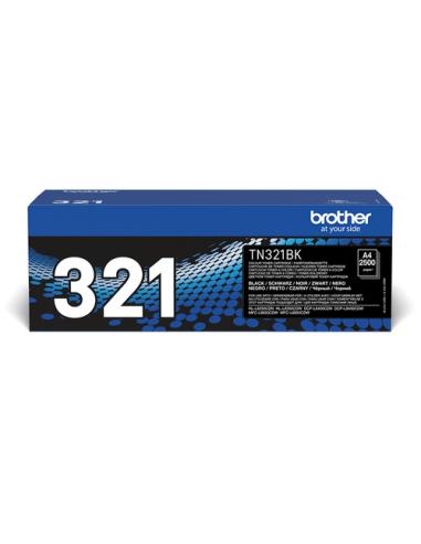 Brother TN-321BK cartucho de tóner 1 pieza(s) Original Negro