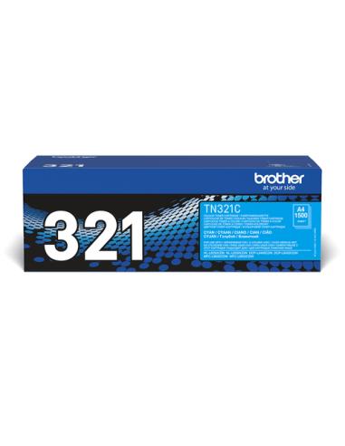 Brother TN-321C cartucho de tóner 1 pieza(s) Original Cian