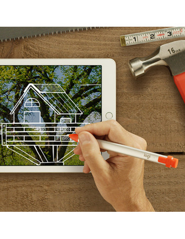 Logitech 914-000034 lápiz digital 20 g Naranja