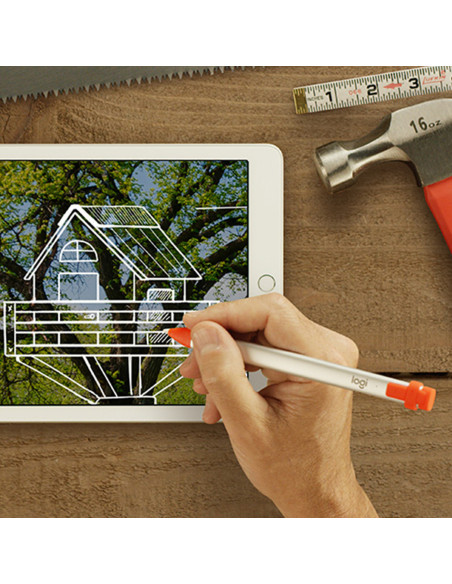 Logitech 914-000034 lápiz digital 20 g Naranja