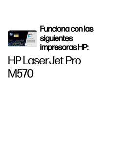 HP Cartucho de tóner original LaserJet 507A cian