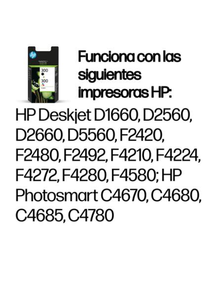 HP Pack de ahorro de 2 cartuchos de tinta original 300 negro/Tri-color