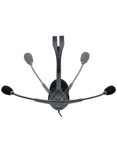 Logitech 981-000593 auricular y casco Auriculares Alámbrico Diadema Oficina Centro de llamadas Negro