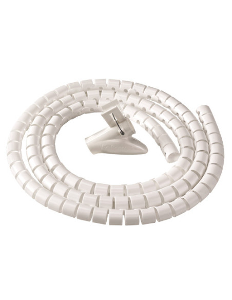 Fellowes CableZip Piso Tubo flexible para protección de cables Blanco 1 pieza(s)