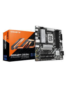 GIGABYTE B860M DS3H Placa base - CPUs Intel Core Ultra, VRM de 5+1+2+1 fases, hasta 9066MHz DDR5, 1xPCIe 5.0 + 1xPCIe 4.0 M.2,