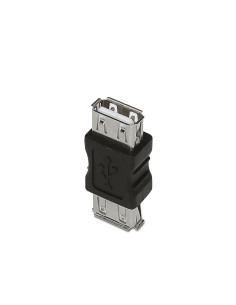 AISENS A103-0037 cambiador de género para cable USB A Negro 2