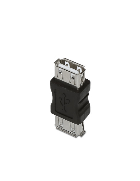 AISENS A103-0037 cambiador de género para cable USB A Negro