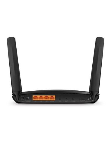 TP-Link Archer MR600 router inalámbrico Gigabit Ethernet Doble banda (2,4 GHz   5 GHz) 4G Negro