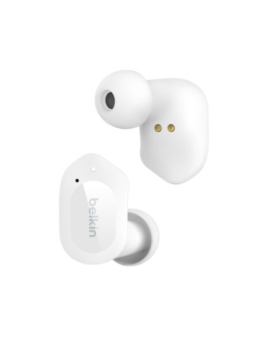 Belkin SOUNDFORM Play Auriculares True Wireless Stereo (TWS) Dentro de oído Bluetooth Blanco