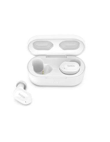 Belkin SOUNDFORM Play Auriculares True Wireless Stereo (TWS) Dentro de oído Bluetooth Blanco