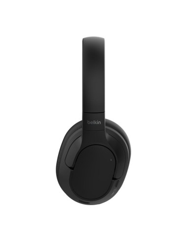 Belkin AUD008HQBK auricular y casco Auriculares Inalámbrico Diadema Llamadas Música USB Tipo C Bluetooth Negro