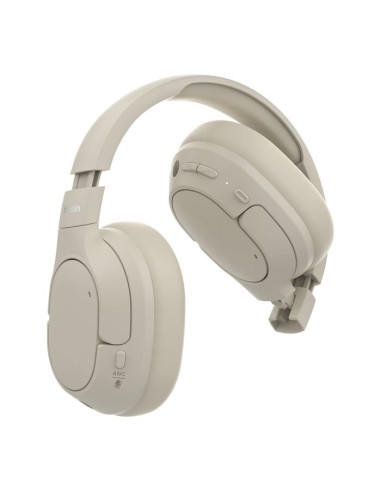 Belkin AUD008HQSA auricular y casco Auriculares Inalámbrico Diadema Llamadas Música USB Tipo C Bluetooth Arena
