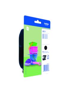 Brother LC221BKBP cartucho de tinta 1 pieza(s) Original Rendimiento estándar Negro