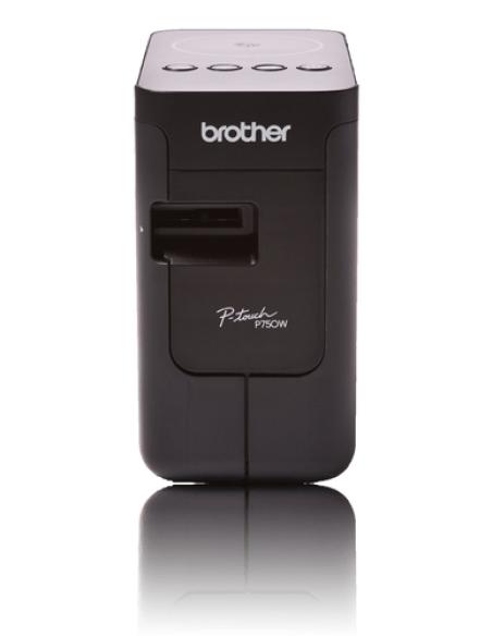 Brother PT-P750W impresora de etiquetas 180 x 180 DPI 30 mm/s Inalámbrico y alámbrico HSE/TZe Wifi