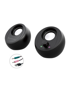 Conceptronic BJORN01B altavoz De 2 vías Negro Inalámbrico y alámbrico 10 W