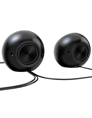 Conceptronic BJORN01B altavoz De 2 vías Negro Inalámbrico y alámbrico 10 W