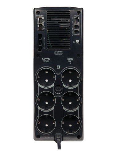 APC Back-UPS Pro sistema de alimentación ininterrumpida (UPS) Línea interactiva 1,5 kVA 865 W 6 salidas AC