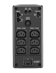 APC BR900MI sistema de alimentación ininterrumpida (UPS) Línea interactiva 0,9 kVA 540 W 6 salidas AC 2