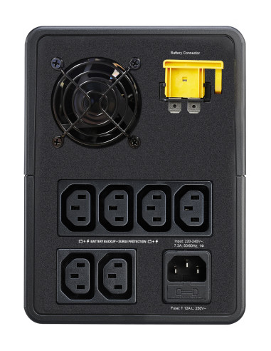 APC Easy UPS sistema de alimentación ininterrumpida (UPS) Línea interactiva 1,6 kVA 900 W 6 salidas AC