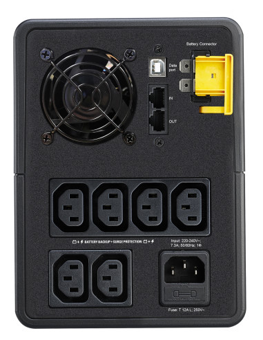 APC BX1600MI sistema de alimentación ininterrumpida (UPS) Línea interactiva 1,6 kVA 900 W 6 salidas AC