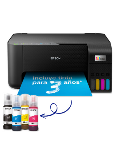 Epson EcoTank Impresora multifunción ET-2815 A4 con depósito de tinta, conexión Wi-Fi